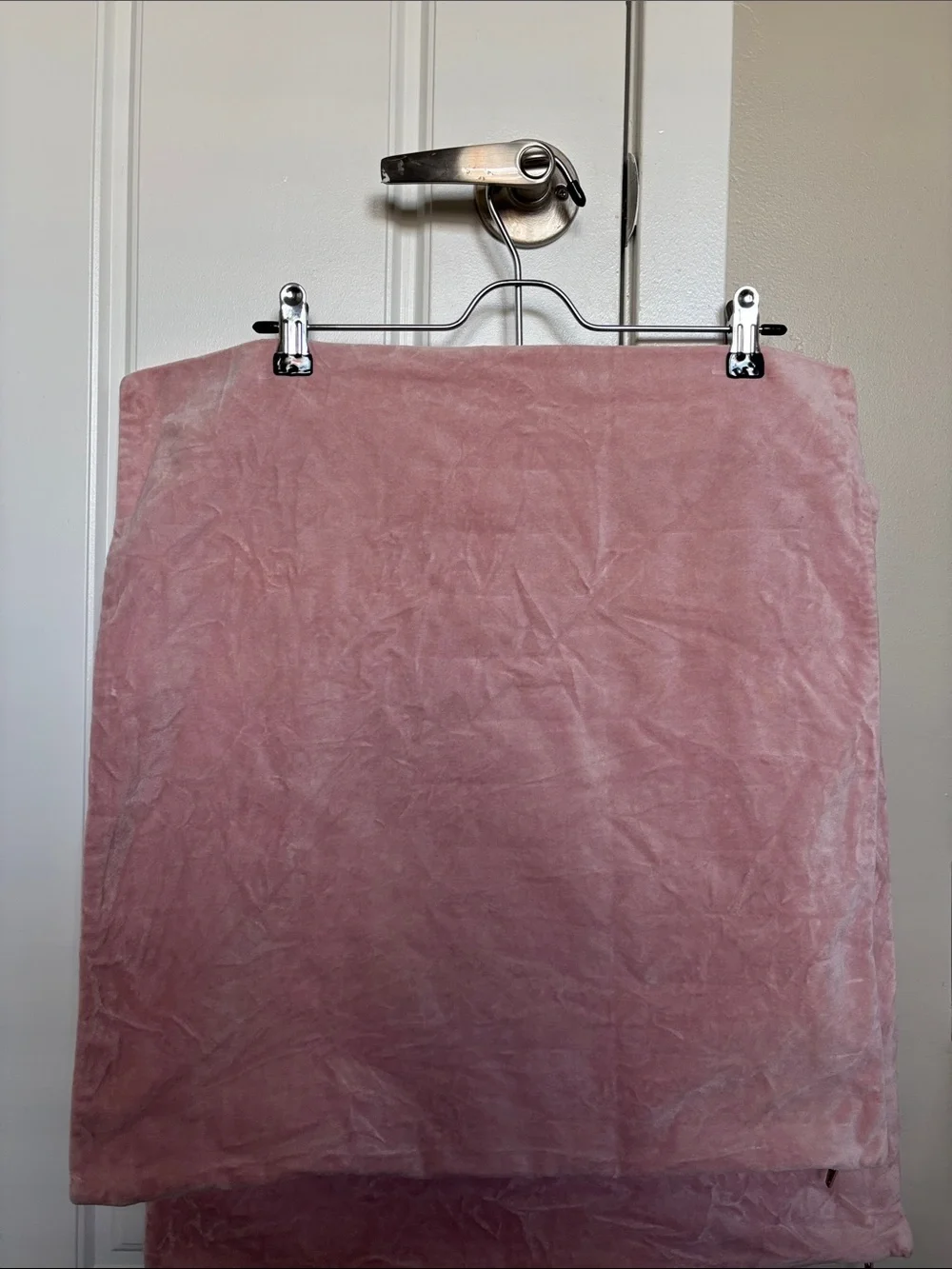 Two IKEA SANELA 20” x 20” Pillow Covers
